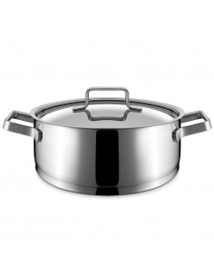 CASSERUOLA INOX BASSA CON...