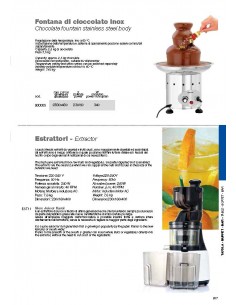 fontana di cioccolato e...