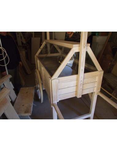 Carrettino refrigerato artigianale...